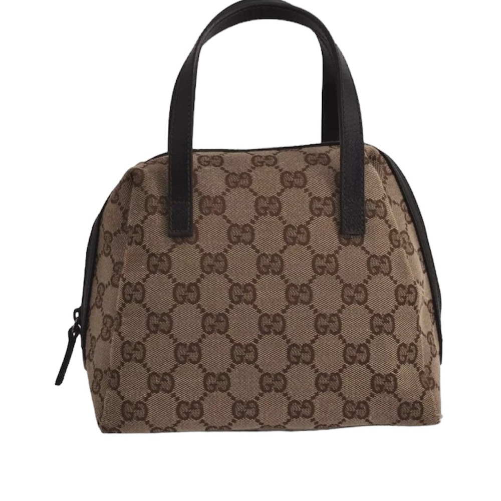 GG Mini Gucci Canvas Handbag